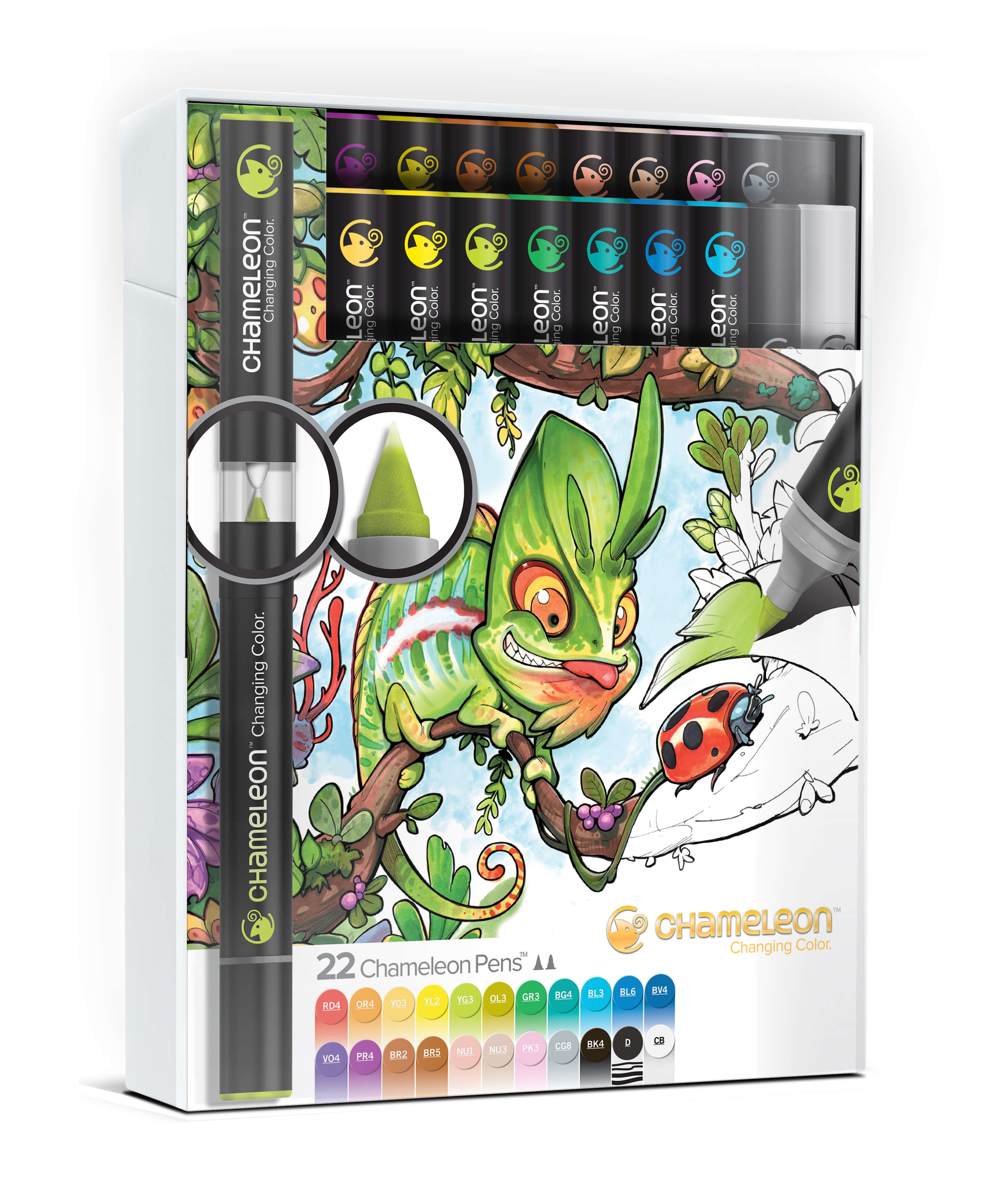 Chameleon Art Products 22 Pen Delux set
