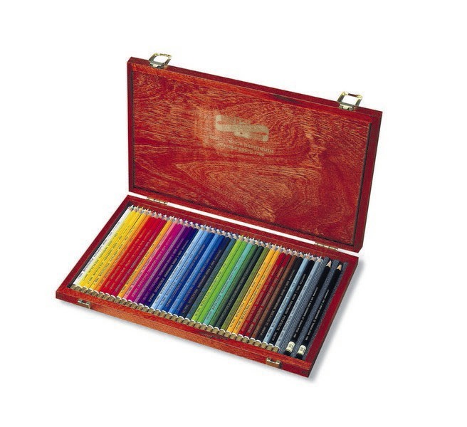 Set of 36 colouring & 2 graphite pencils