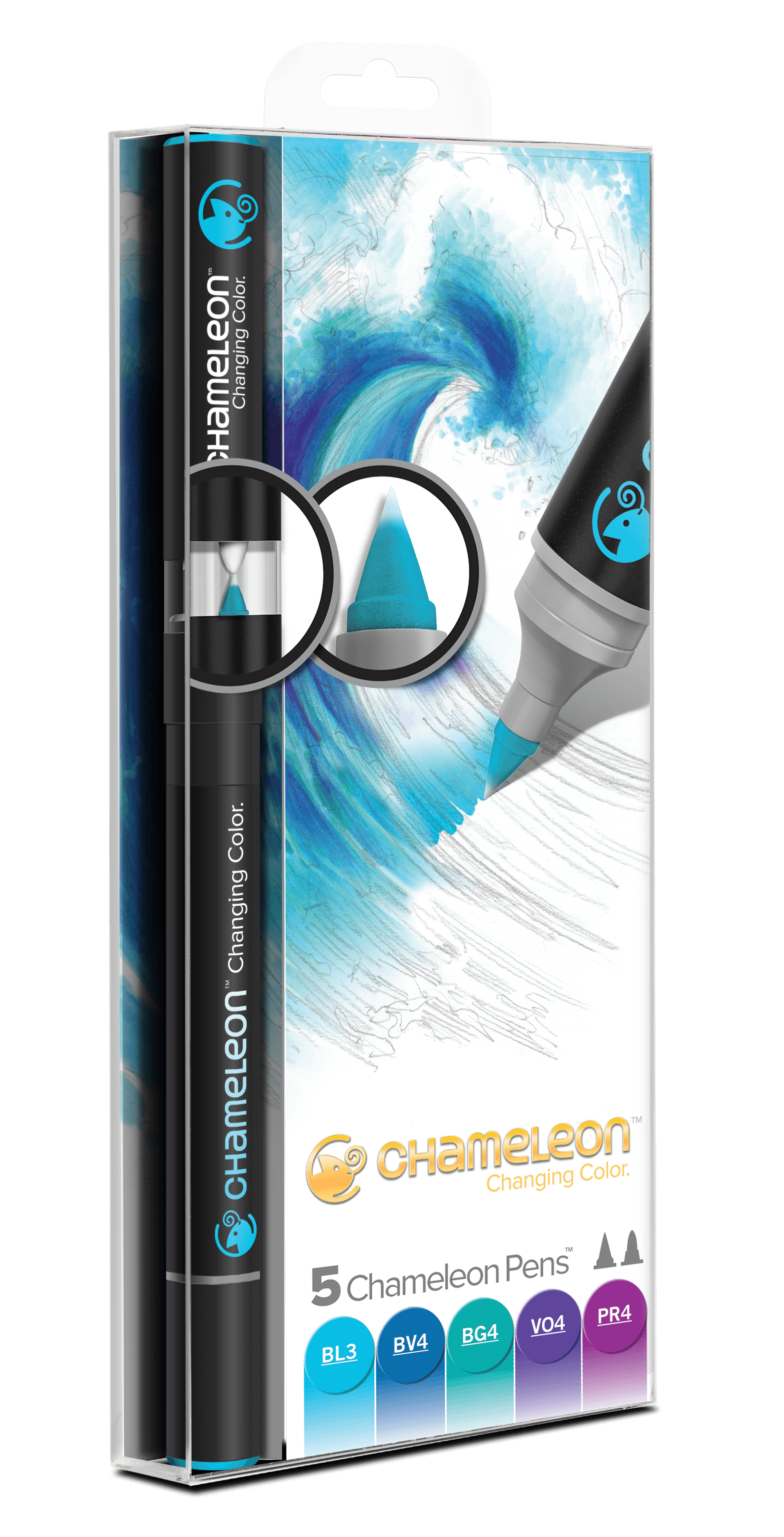 Chameleon Art Products Pens Cool Tones of 5 