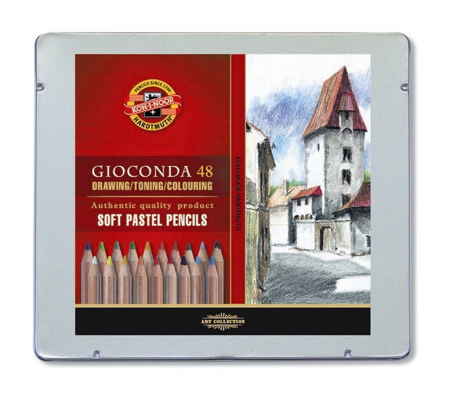 48 Gioconda Soft Pastel Pencils, Koh-I-Noor