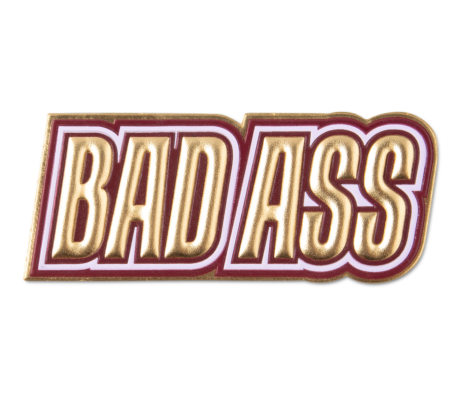 Printworks Sticker - BADASS gold
