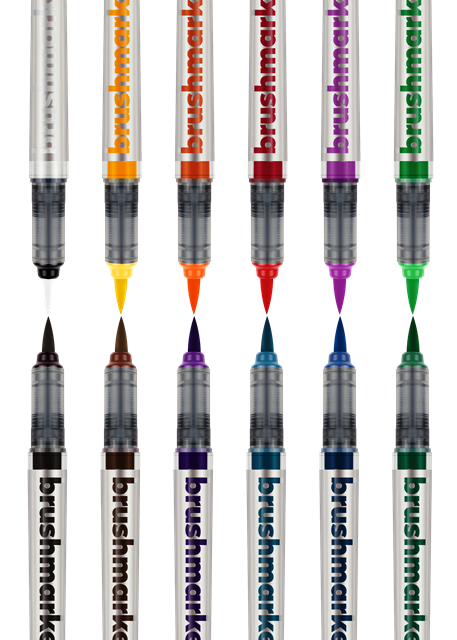 KARIN Brushmarker PRO 11 basic colours + 1 blender set, MOOD