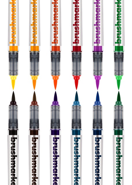 Brushmarker PRO 12 Basic Colours set, MODD