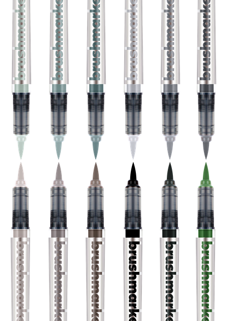 KARIN Brushmarker PRO 12 "Grey colours" set, MOOD