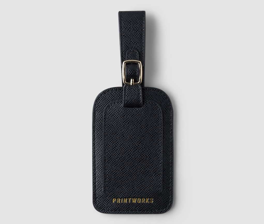 Printworks Luggage Tag - Black