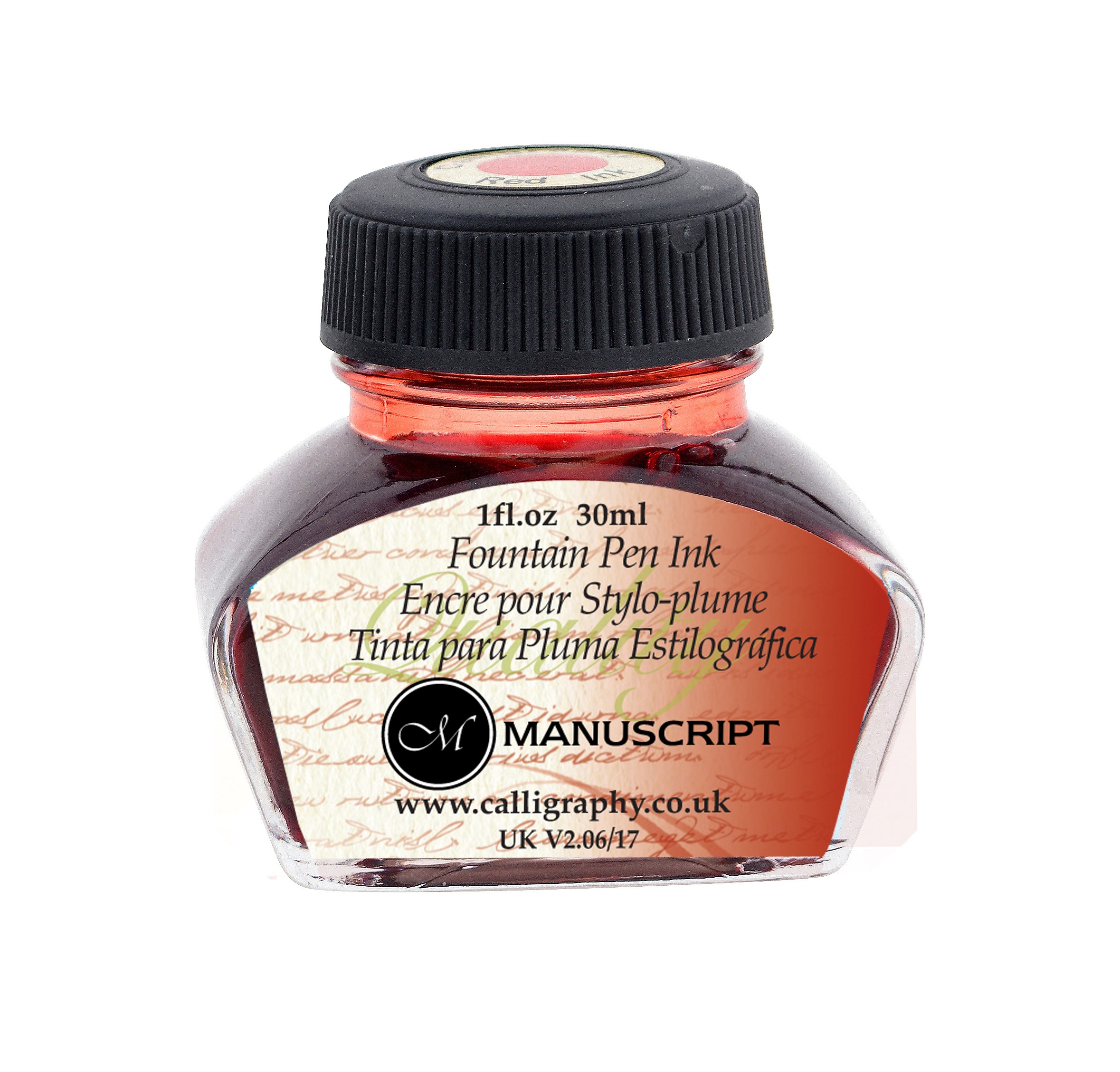 Fountain Pen Ink- Red