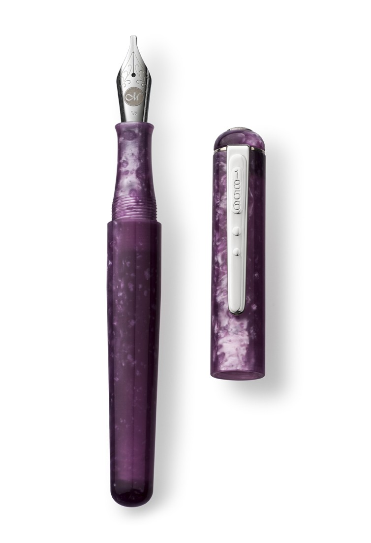 Purple Mist Fountain Pen Italic 1.5 Nib