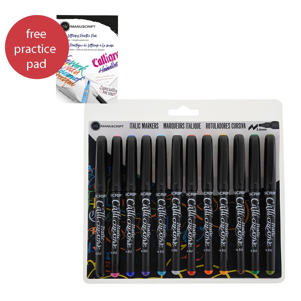 Callicreative Italic Lettering Set - Broad Nib