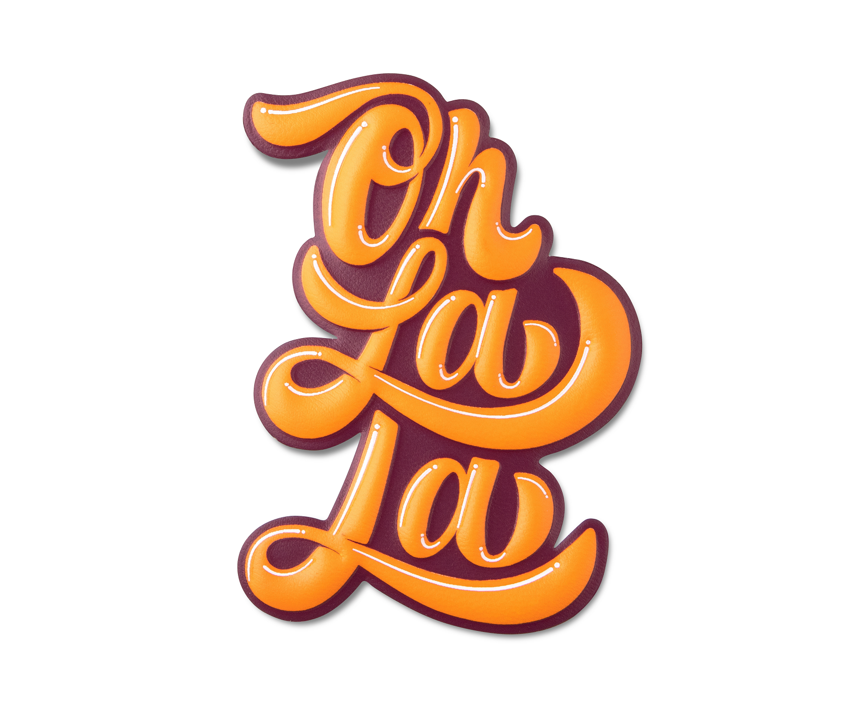 Printworks Sticker - OhLaLa Orange