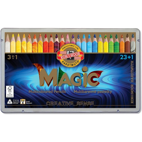 23 + 1 Magic Pencils by Koh-I-Noor