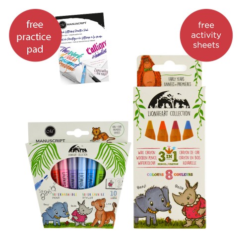 Lionheart My First Colouring Set