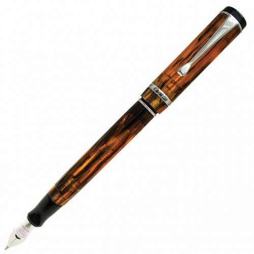 Duragraph Fountain Pen Amber - Stub, SLANTED