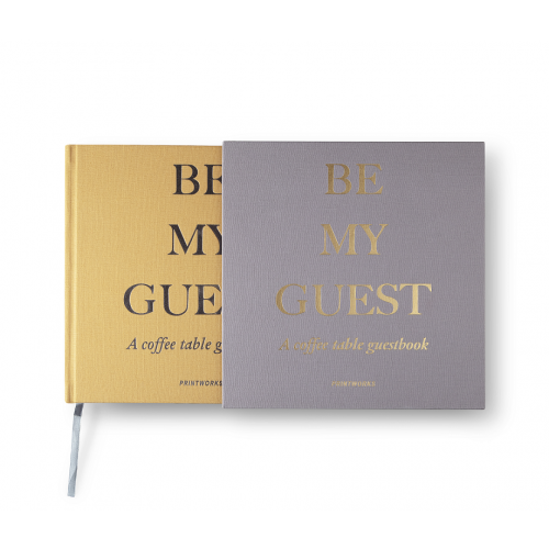 Printworks Guest Book Beige/Yellow