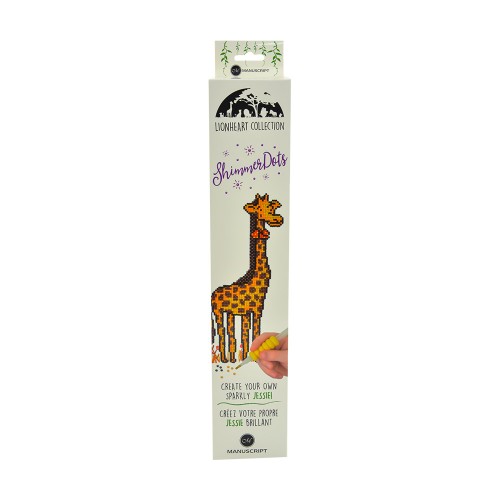 Shimmer Dots - Diamond Art Craft Kit - Jessie the Giraffe