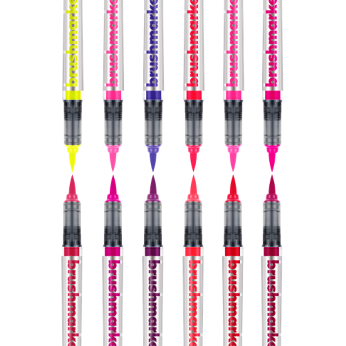 KARIN Brushmarker PRO 12 "Flowers colours" set, mood