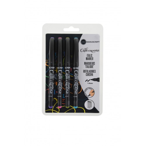 CalliCreative Marker 1.4 Pack of 4 Assorted Colours