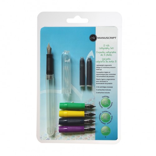 5 Nib Calligraphy Set