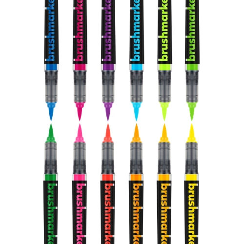 KARIN Brushmarker PRO 12 "Neon colours" set, MOOD