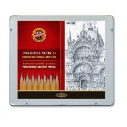 Set of 24 Graphite Pencils 1504