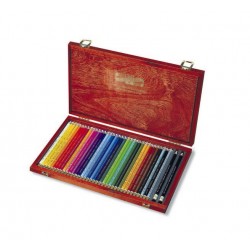 Set of 36 colouring & 2 graphite pencils