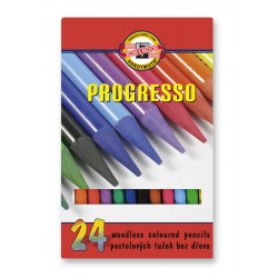 24 Progresso Woodless Pencils, Pencil Art, Koh-I-Noor