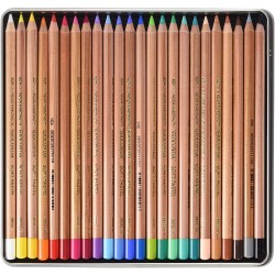 24 Soft Gioconda Pencils in tin