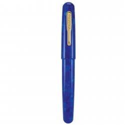 All American Fountain Pen, Lapis Blue - Medium, Front   