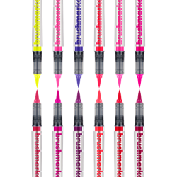 KARIN Brushmarker PRO 12 "Flowers colours" set, mood