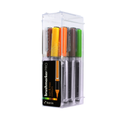 KARIN Brushmarker PRO 12 "Sun and tree colours" set, back
