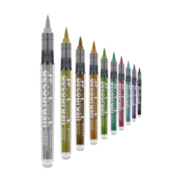 KARIN Deco Brush Metallic 10 colours set, MOOD