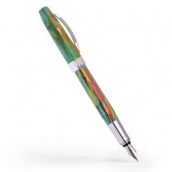 VISCONTI VAN GOGH  IRISES  FOUNTAIN PEN  LIGHT GREEN, CAP OFF