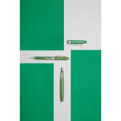 VISCONTI VAN GOGH  IRISES  FOUNTAIN PEN  LIGHT GREEN, MOOD 2