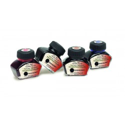 Ass. 4 Bottles - Calligraphy Black, Blue, Sepia, Red 