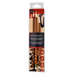 Goat Hair Calligraphy Brush Set.