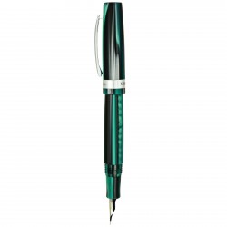 Monteverde USA Giant Sequoia Green Fountain Pen, SIDE NIB