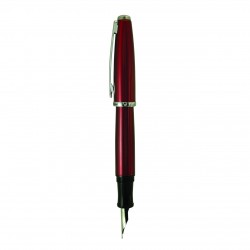 Monteverde USA Aldo Domani Fountain Pen Red, LEFT