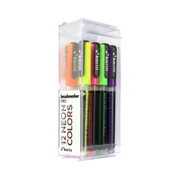 KARIN Brushmarker PRO 12 "Neon colours" set, BACK