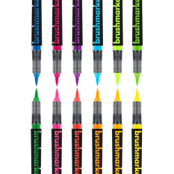 KARIN Brushmarker PRO 12 "Neon colours" set, MOOD
