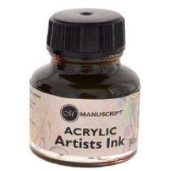 Sepia Acrylic Ink