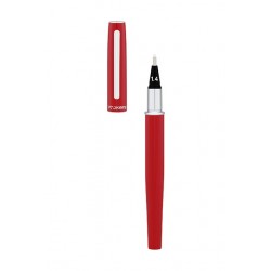 Yookers Yooth 751 Refillable Fibre Tip Pen in Imperial red lacquer - Cap off