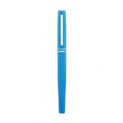 Yookers Yooth 751 Refillable Fibre Tip Pen in Maya blue lacquer Cap On