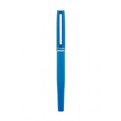 Yookers Yooth 751 Refillable Fibre Tip Pen in Steel blue lacquer Cap On