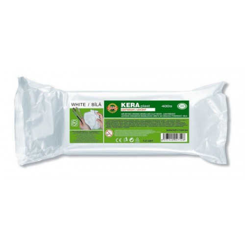 Lightweight White Modelling Clay 400g