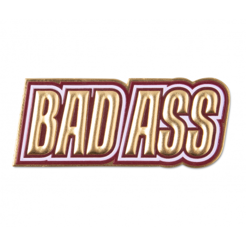 Printworks Sticker - BADASS gold