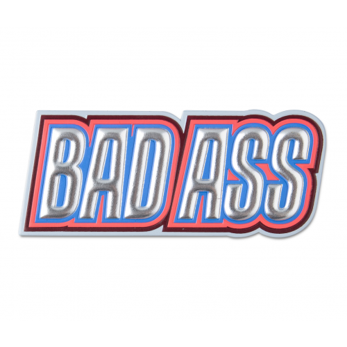 Printworks Sticker - BADASS Silver