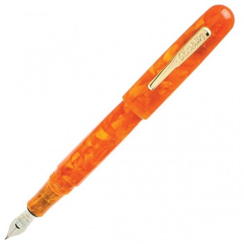 Conklin All American Fountain Pen, Sunburst Orange - Medium