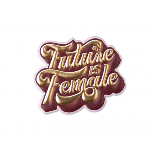 Printworks Sticker - FutureIsFemale gold