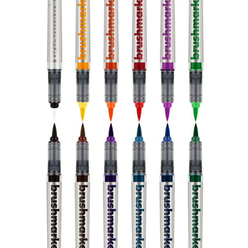 KARIN Brushmarker PRO 11 basic colours + 1 blender set