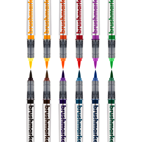 KARIN Brushmarker PRO 12 Basic Colours set