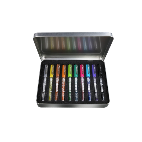 KARIN Deco Brush Metallic 10 colours set